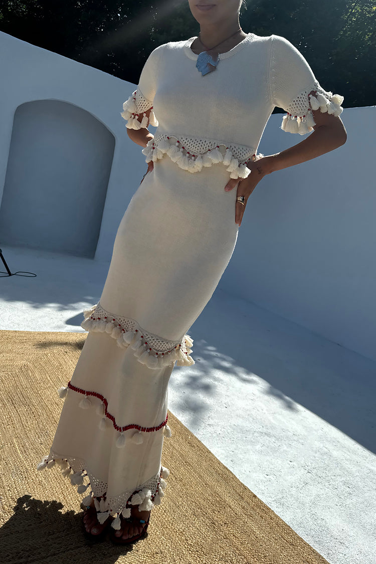 Ivory and Red Harper Dress、mySite、solidvoid