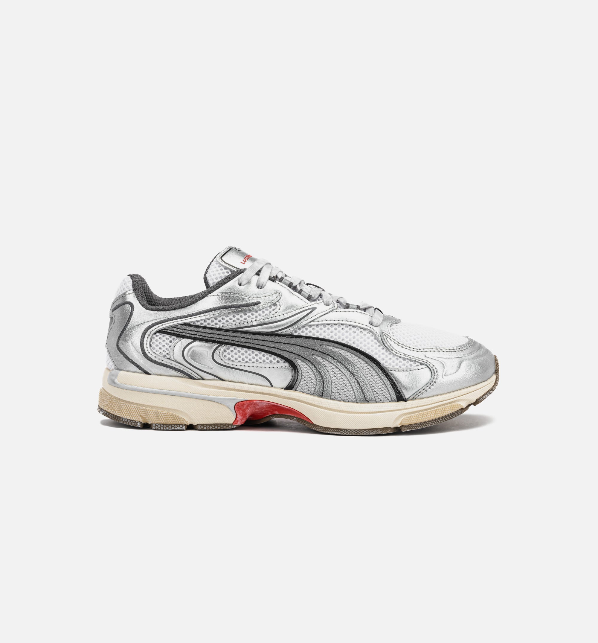 Extos LMC Mens Lifestyle Shoe - Silver/Black/Grey、mySite、dreamappss