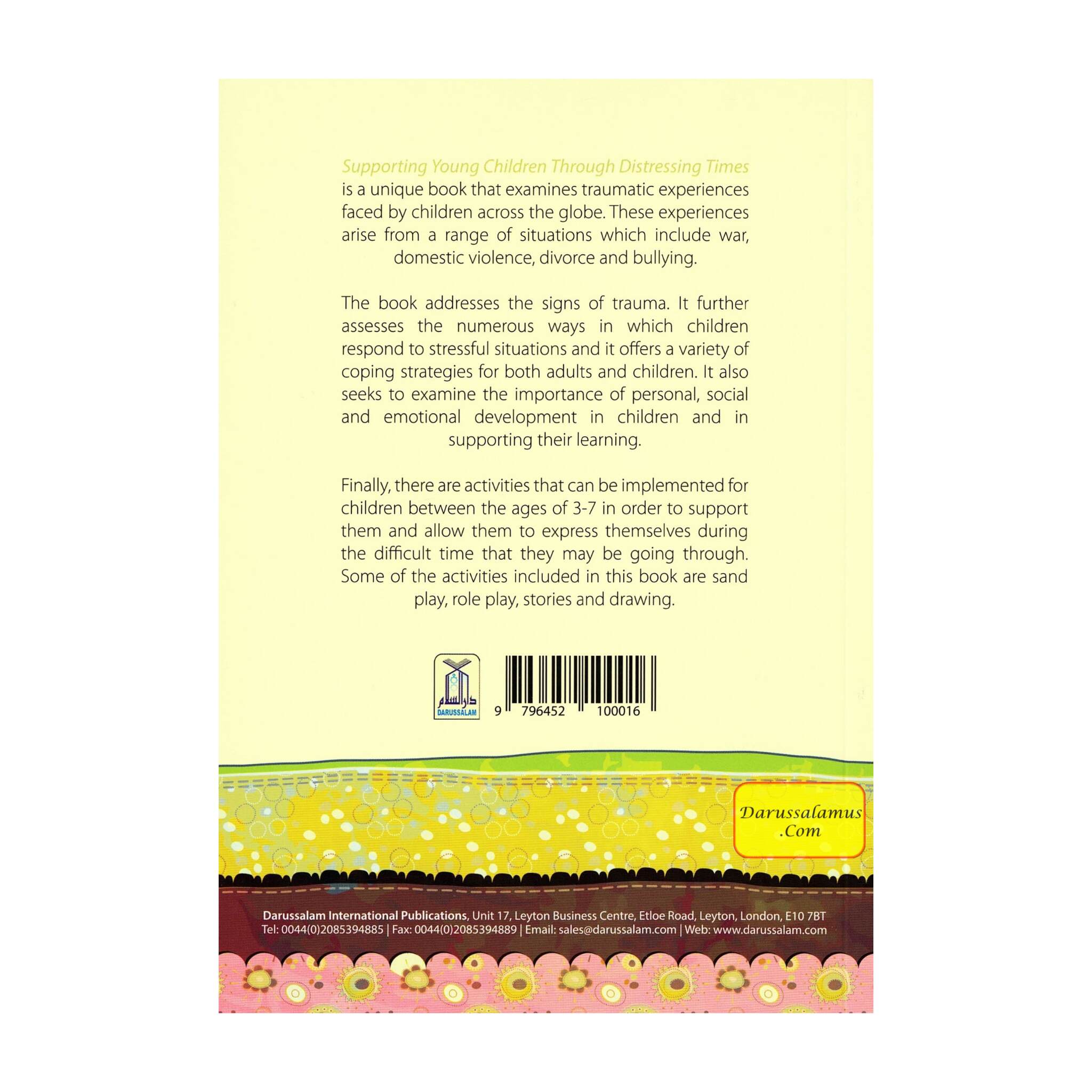 Supporting Young Children Through Distressing Times By Umm Safiyyah bint Najmaddin、mySite、topwebapps