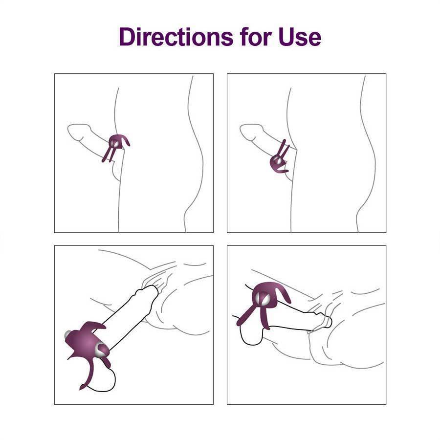 Silicone Flicker Vibrating Cock Ring & Penis Enhancer by Lynk Pleasure、mySite、bottomscart