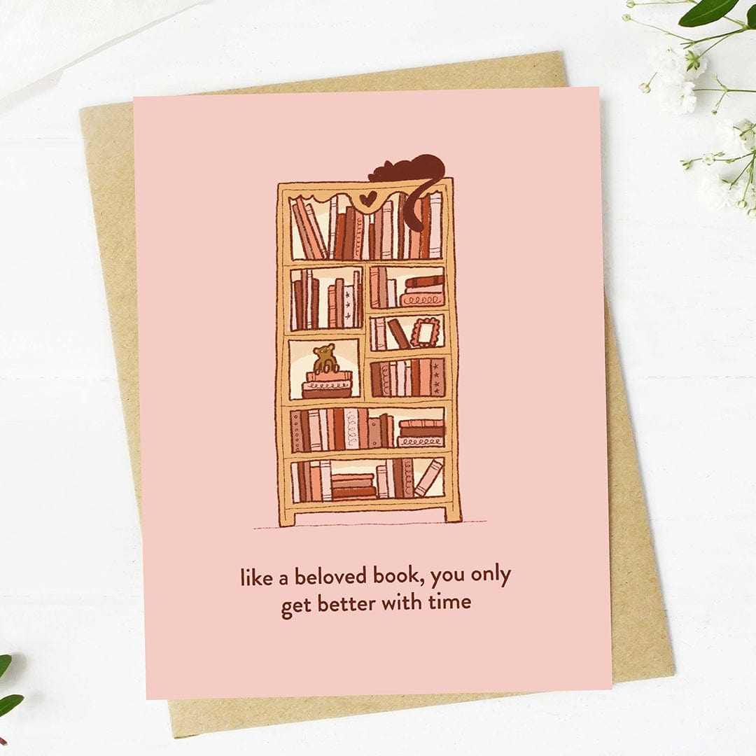  You only get better with time Bookish Birthday Card、mySite、ghnorth