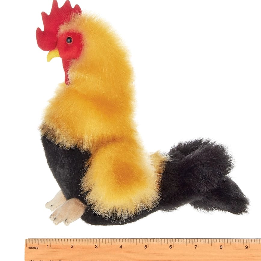 Plush Toy Rooster-Colorful Lifelike Cuddly Rooster、mySite、g9winljtr