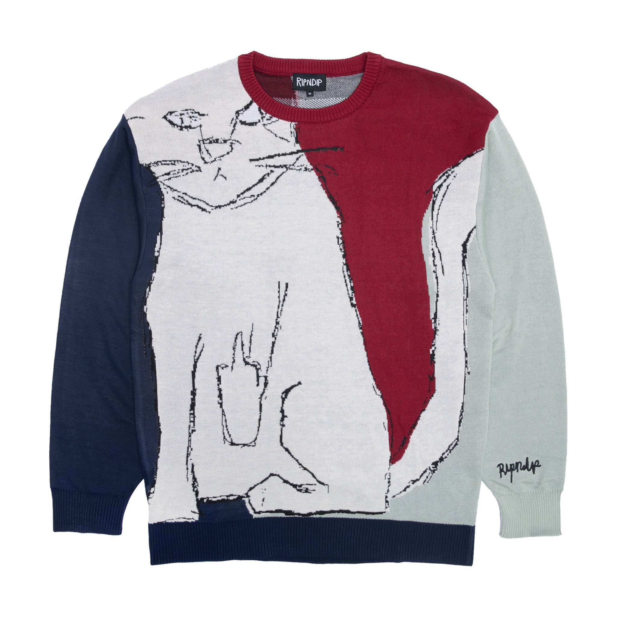  Nermhol Knit Sweater (Multi)、mySite、merchandisen
