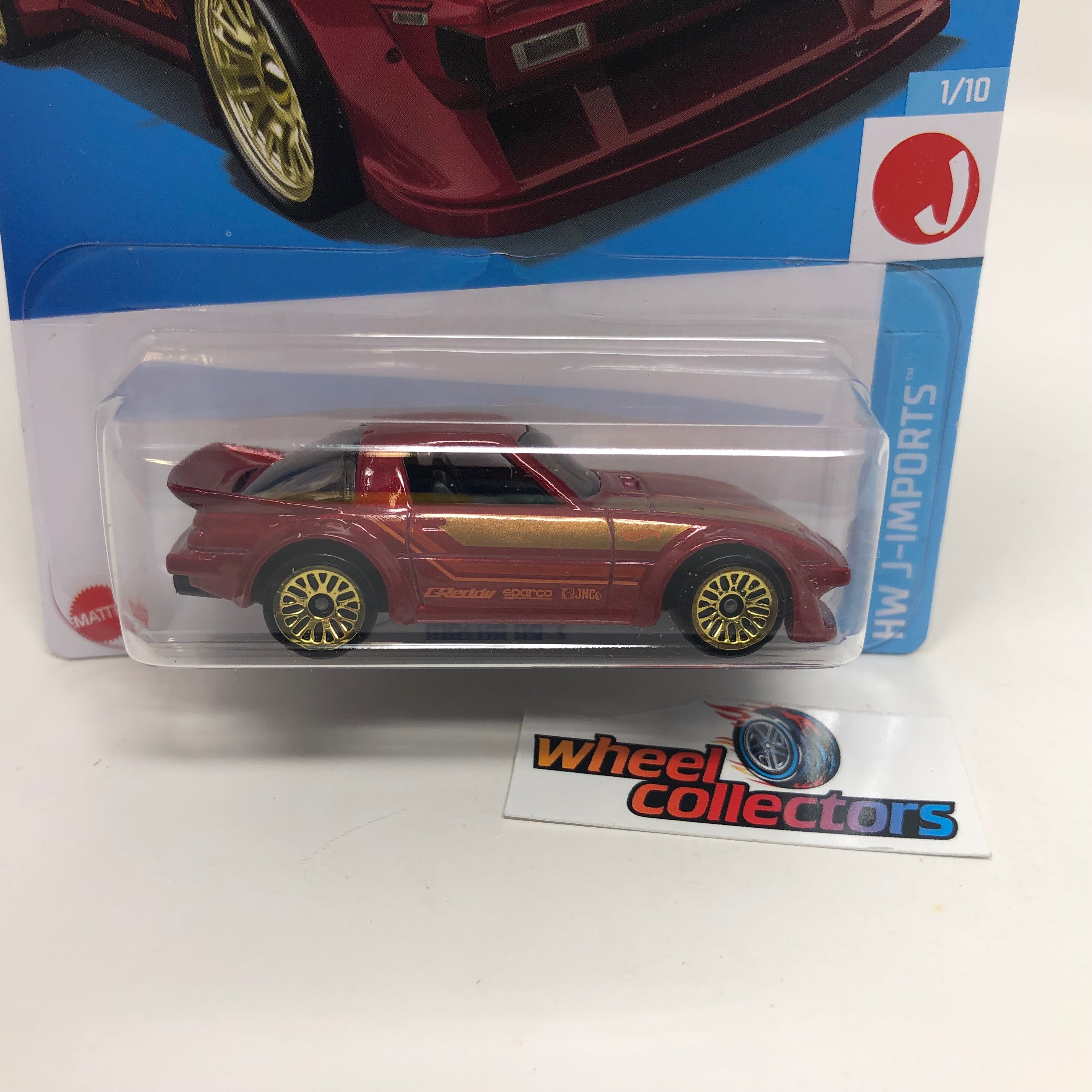 Mazda RX-7 #97 * RED * 2022 Hot Wheels Case L、mySite、hgirdovlk