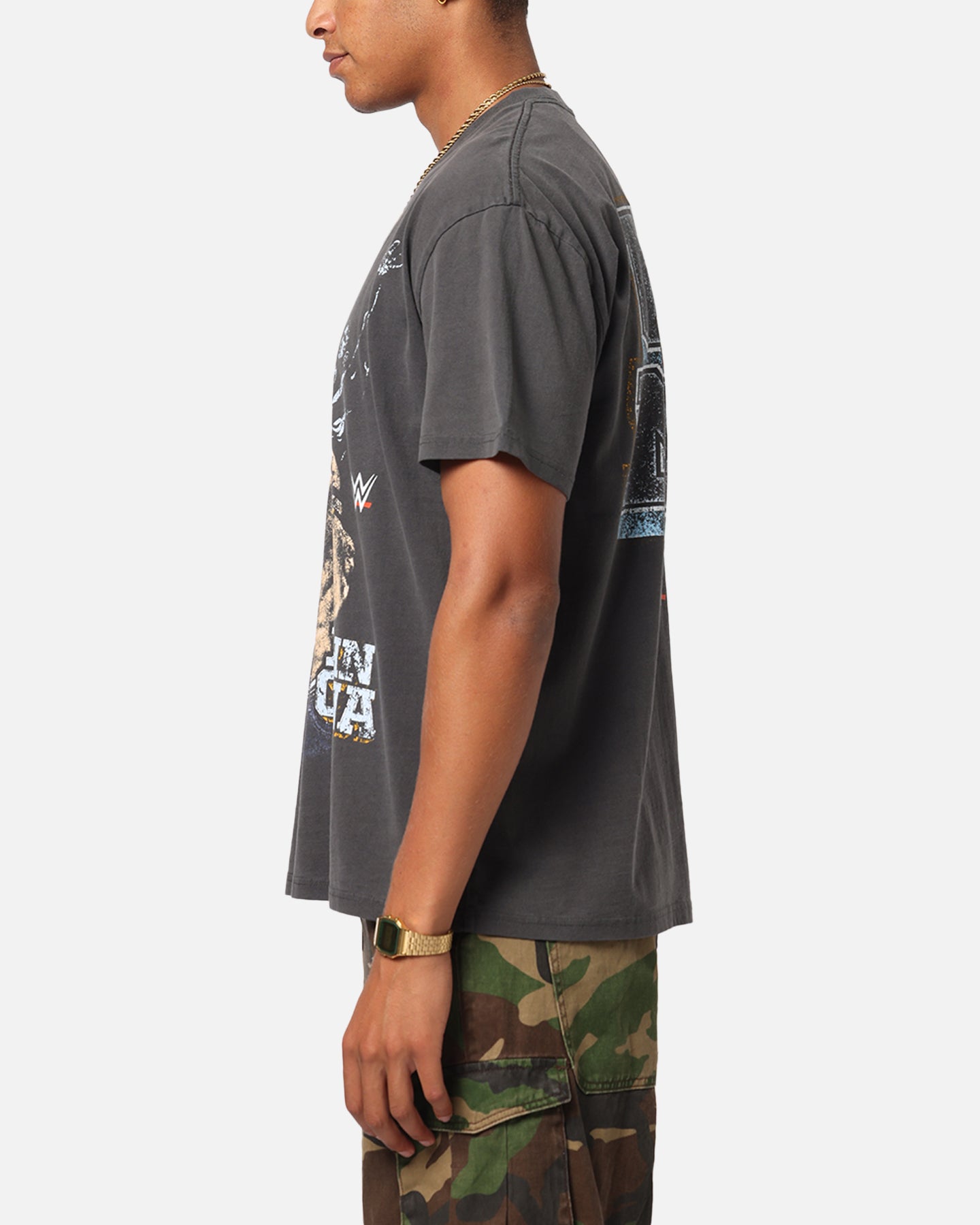 Culture Kings X WWE John Cena Wrestlemania XLI Heavy T-Shirt Black Wash、mySite、zt4zffjzw