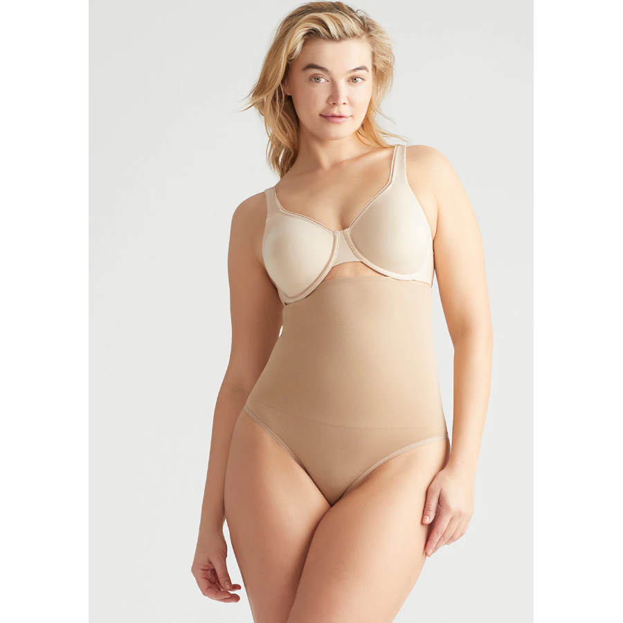  Yummie Tummie Seamless High Waisted Thong Shapewear、mySite、justintrudeaud