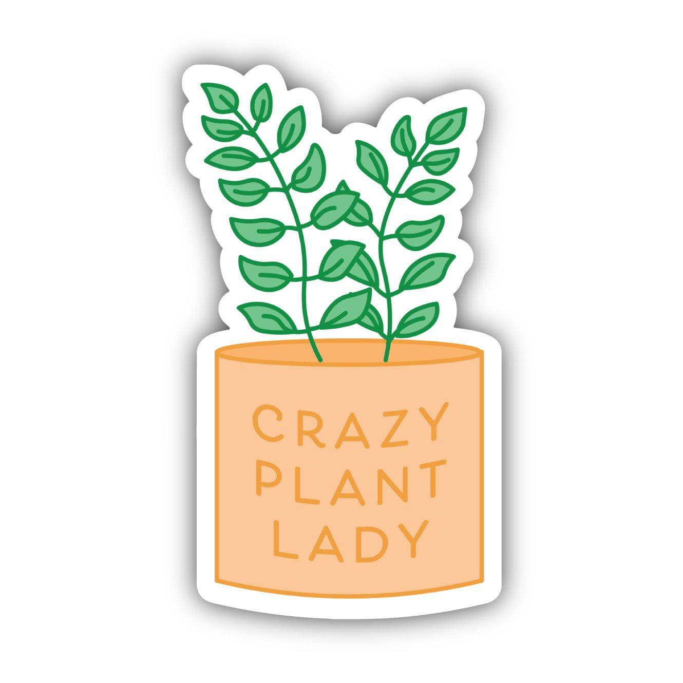  Crazy Plant Lady Sticker、mySite、elrpsem3k