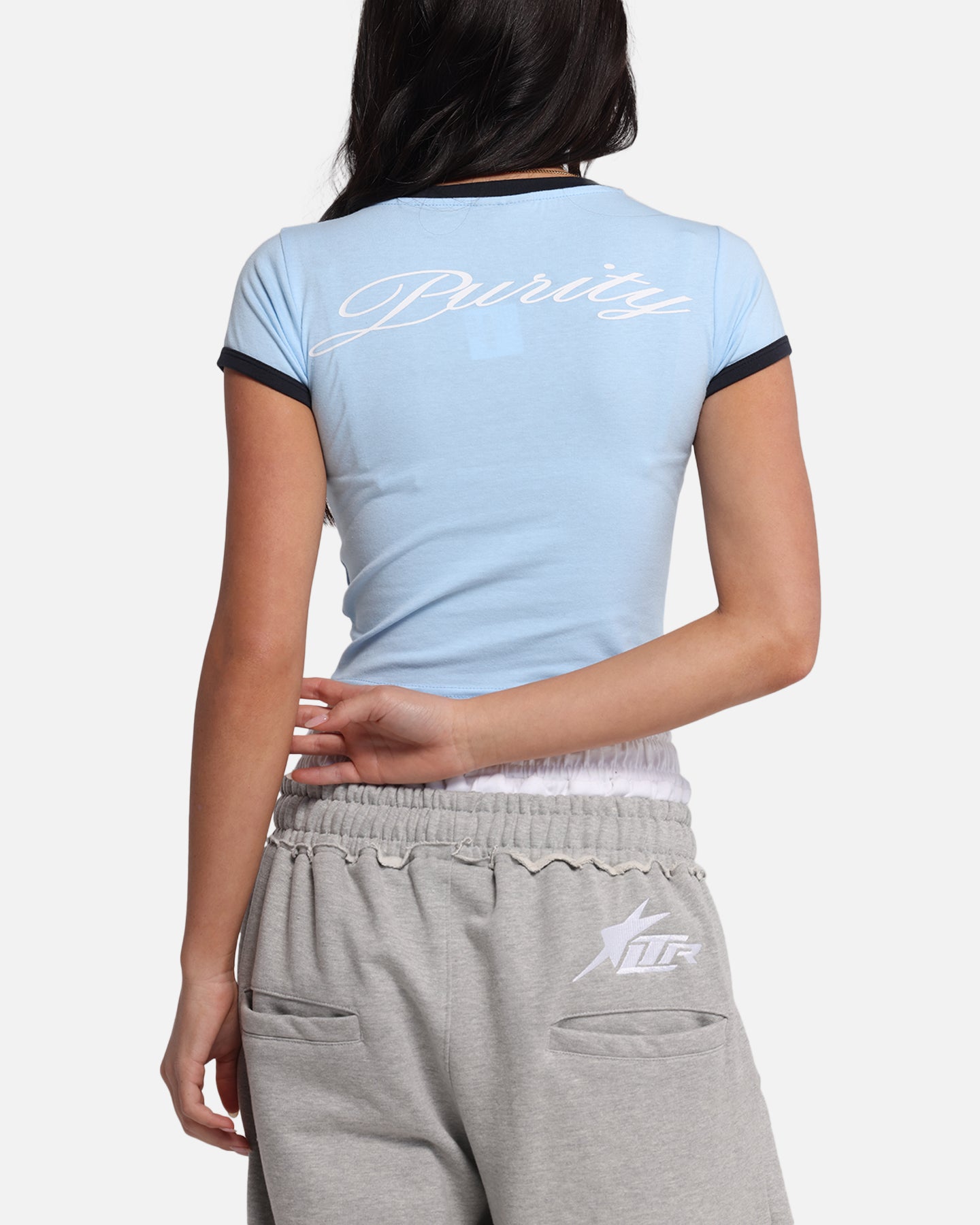Loiter Women's Purity Baby T-Shirt Baby Blue、mySite、zt4zffjzw