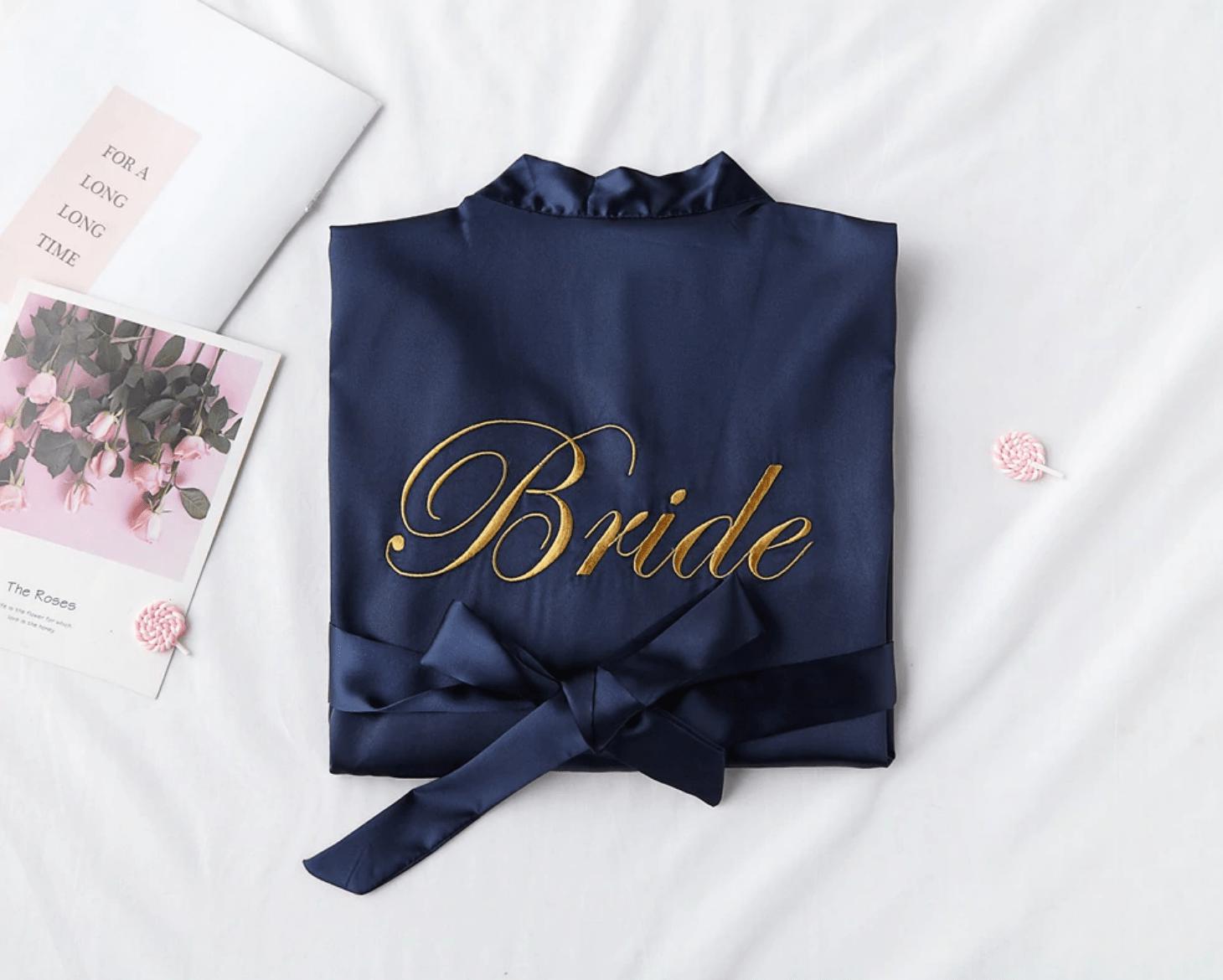  Bridesmaid & Bride Satin Robes、mySite、merchandisen