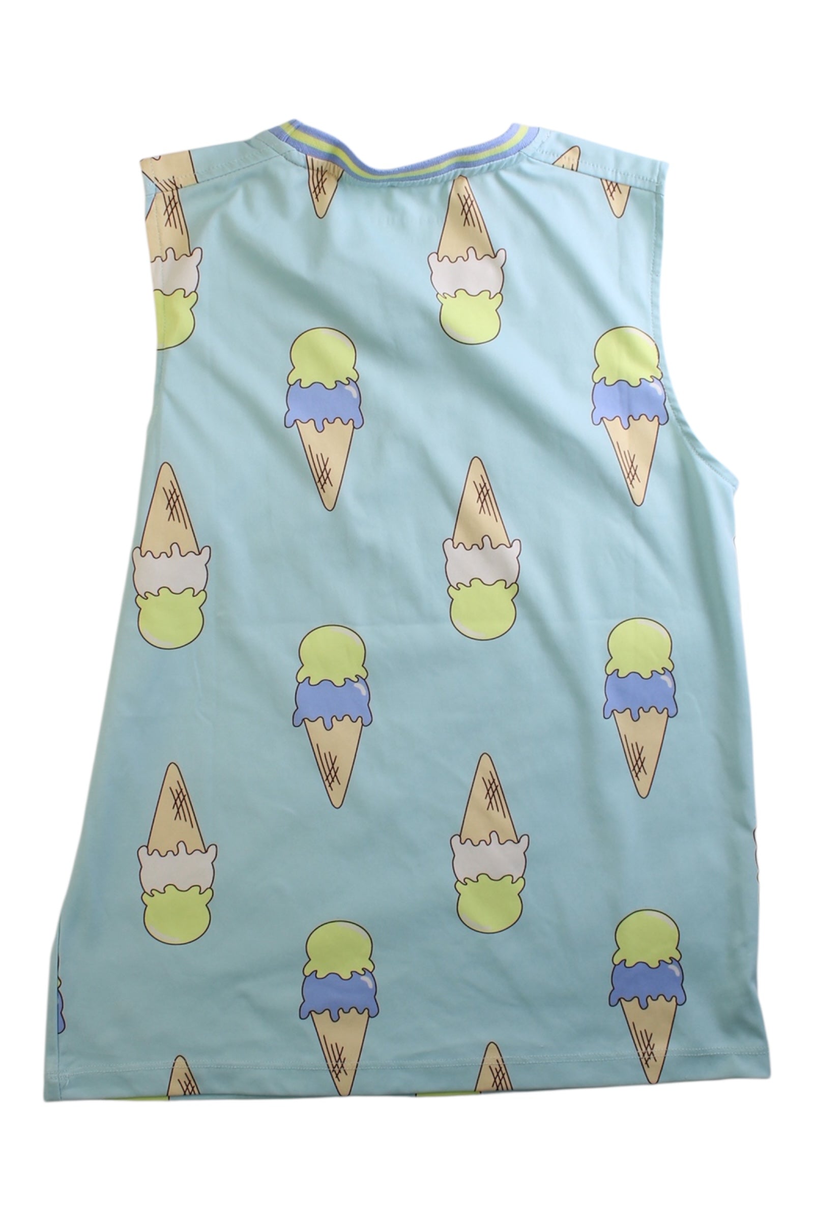 Moody Tiger Ice Cream Patterned Sleeveless Top 10Y、mySite、g9winljtr