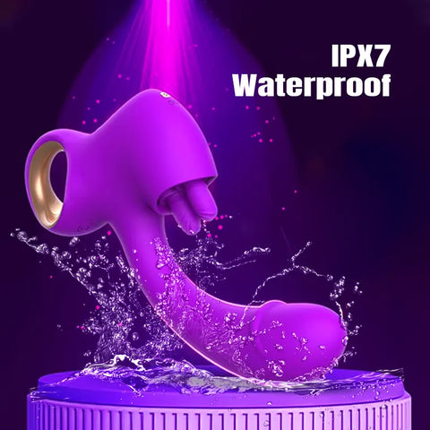 Double Tongue Thrusting Vibrator