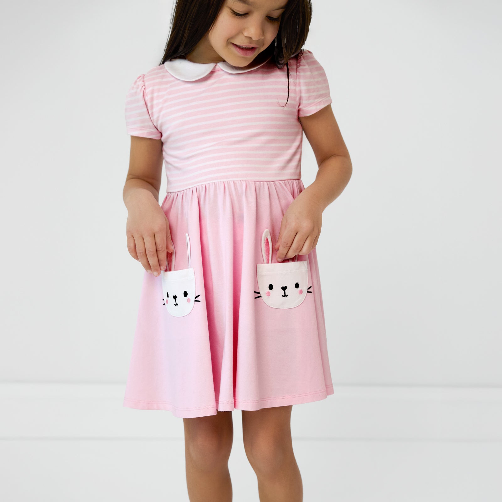 Bunny Pocket Collar Skater Dress、mySite、g9winljtr