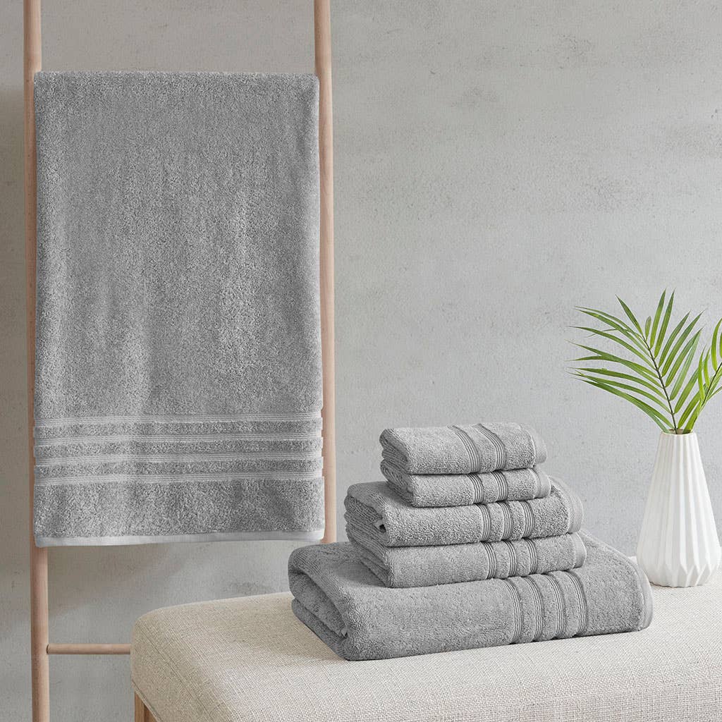 Eco-Friendly Recycled 6-Piece 650gsm Bath Towel Set*、mySite、g9winljtr
