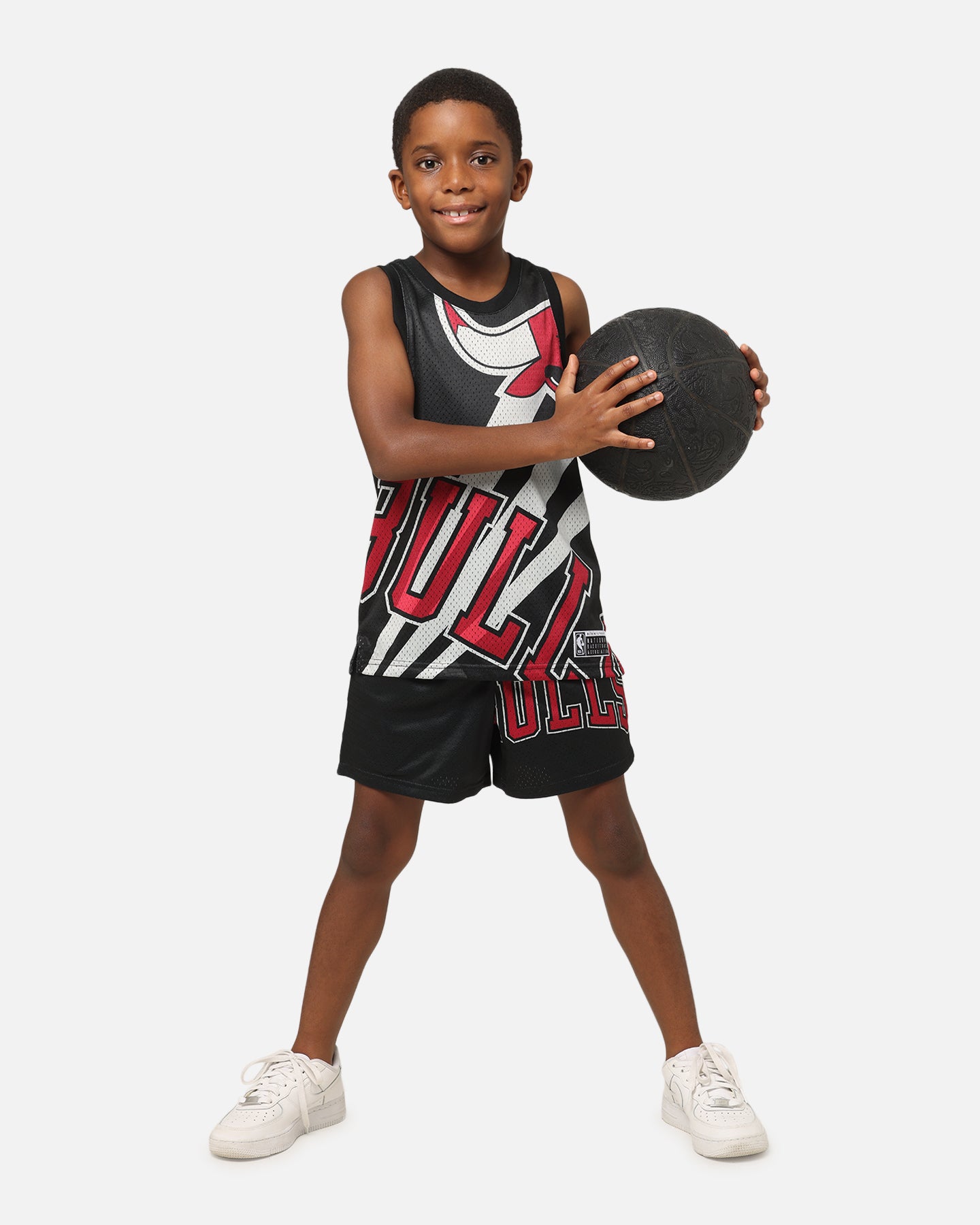 NBA Kids' Chicago Bulls Hedley Mesh Tank Black、mySite、zt4zffjzw