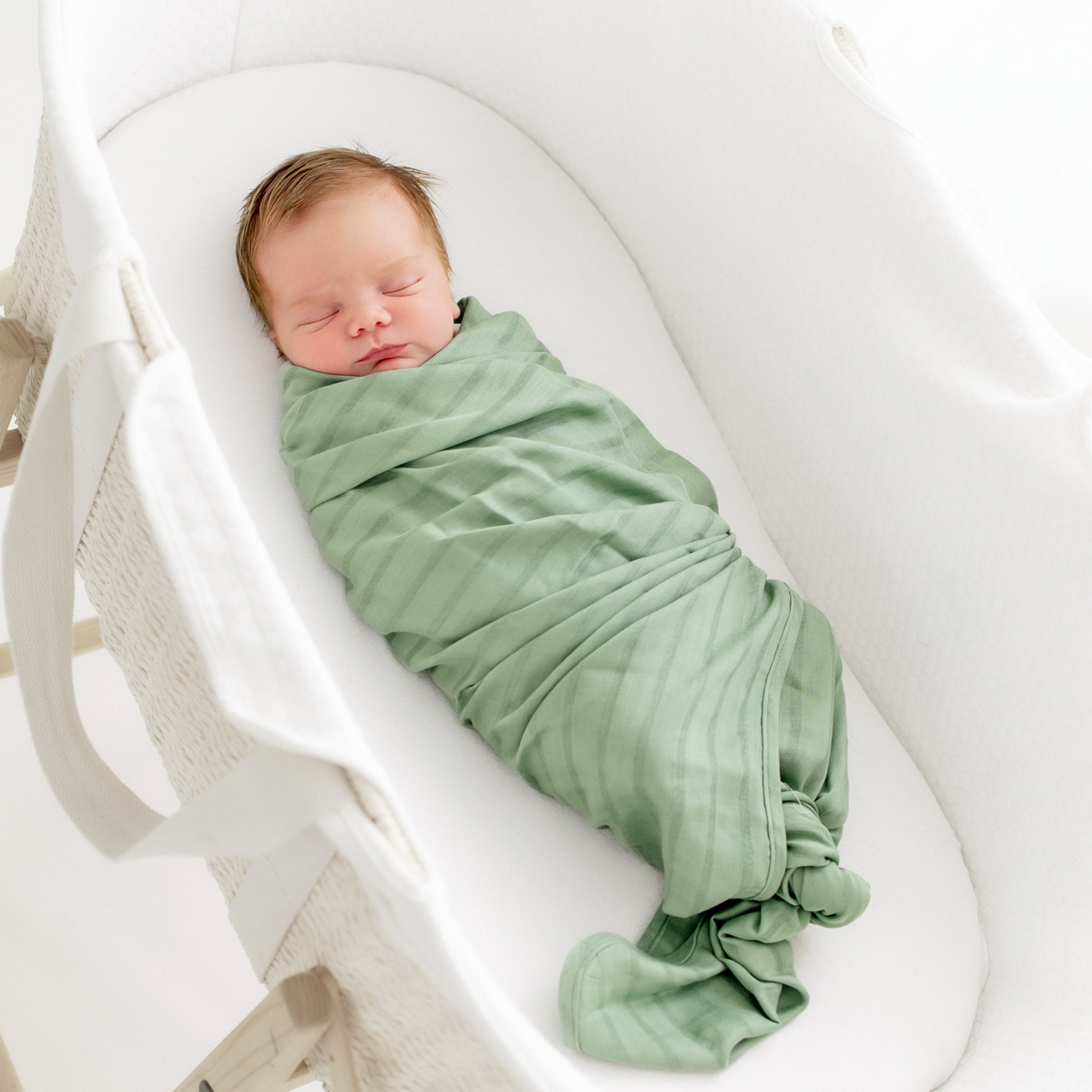  Bamboo Muslin Swaddle Blanket in Matcha、mySite、layawaytickets