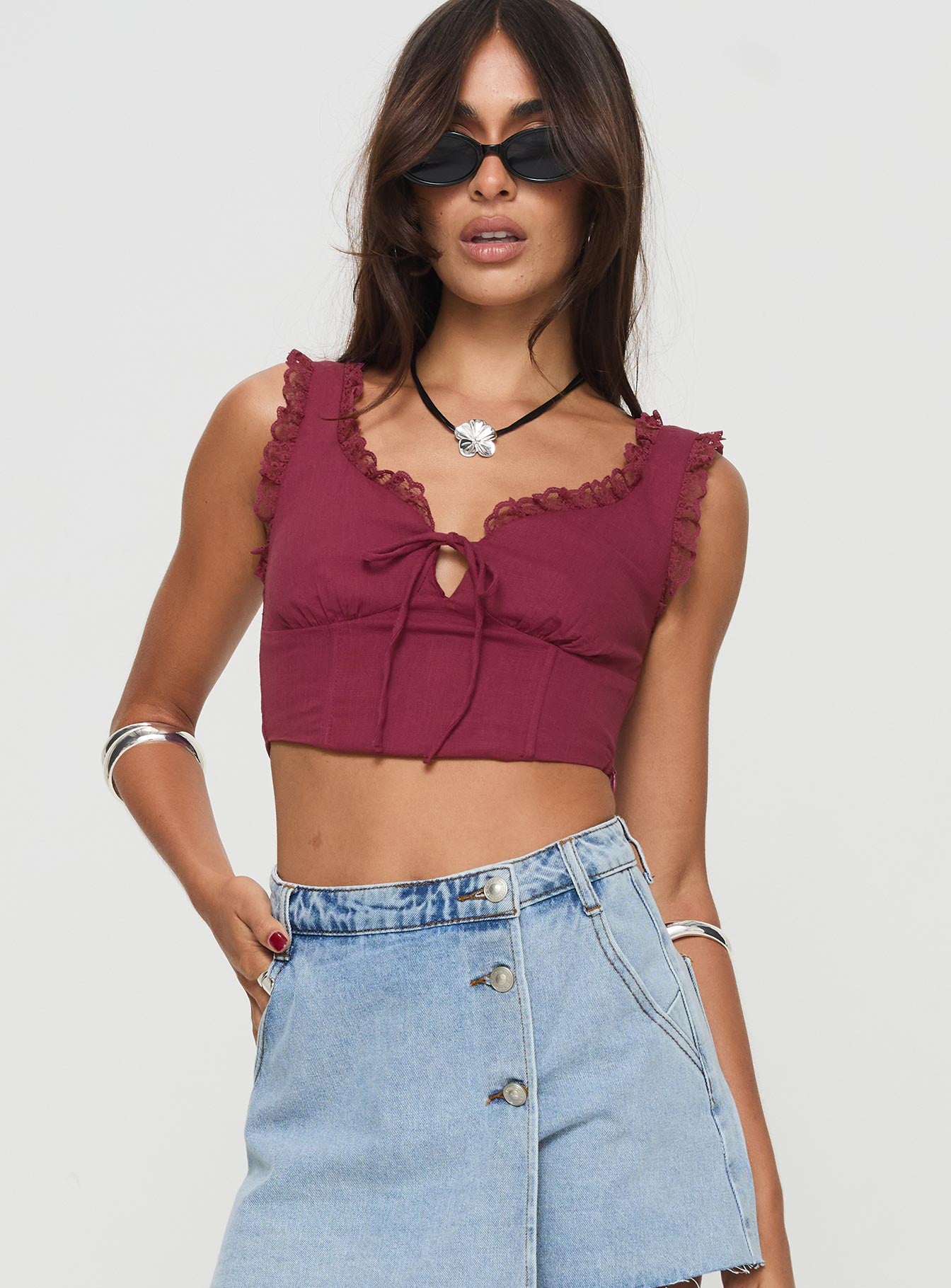 Scarlett Top Wine、mySite、solidvoid