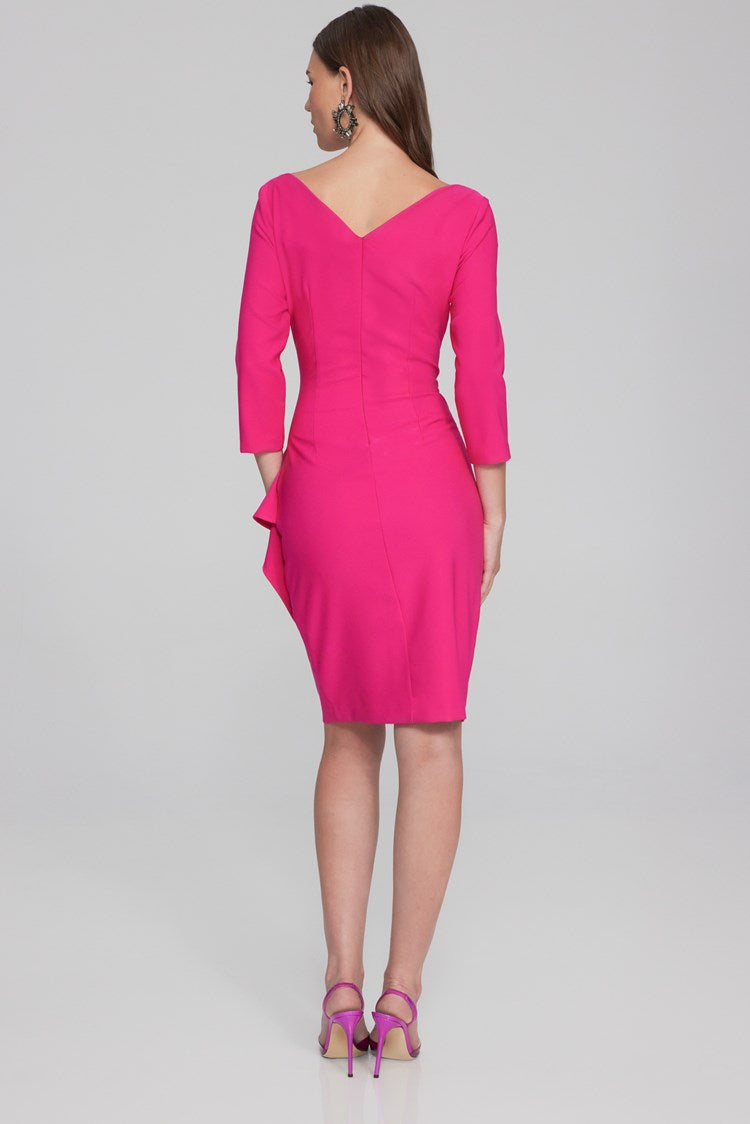 Joseph Ribkoff Luxe Twill Wrap Dress - Final Sale、mySite、noshort