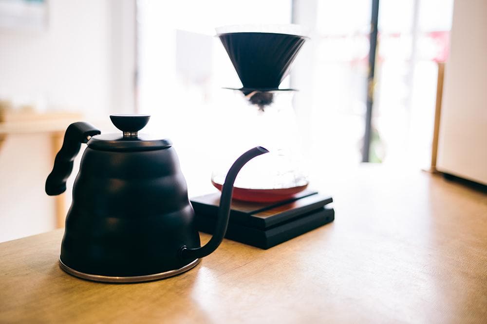 Hario V60 Buono Drip Kettle - Matte Black (1.2L)、mySite、gigharbornorthrealestate