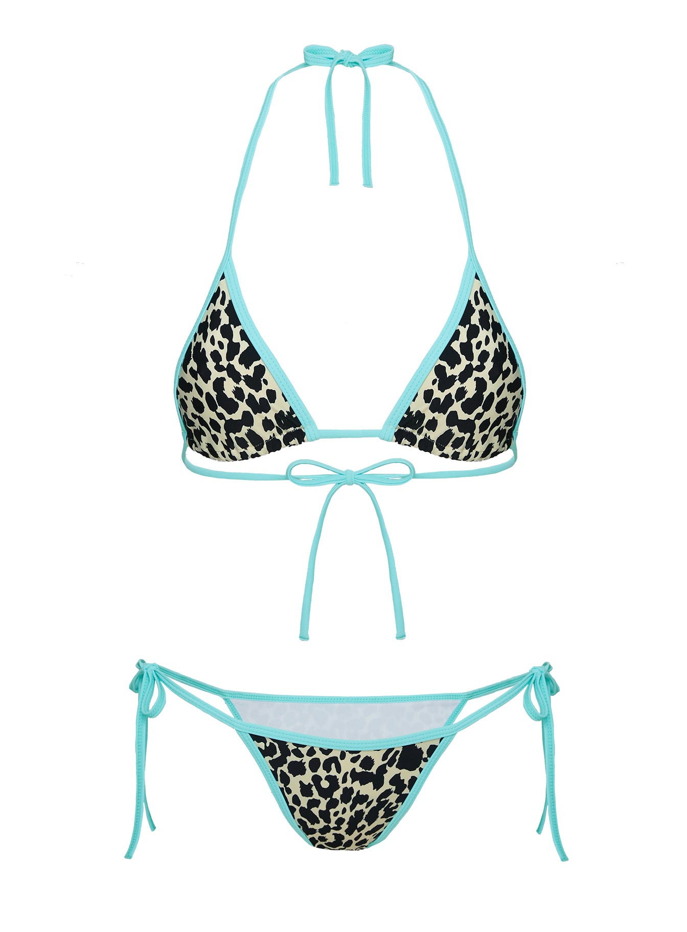 Blaylock Triangle Bikini Top Leopard、mySite、solidvoid