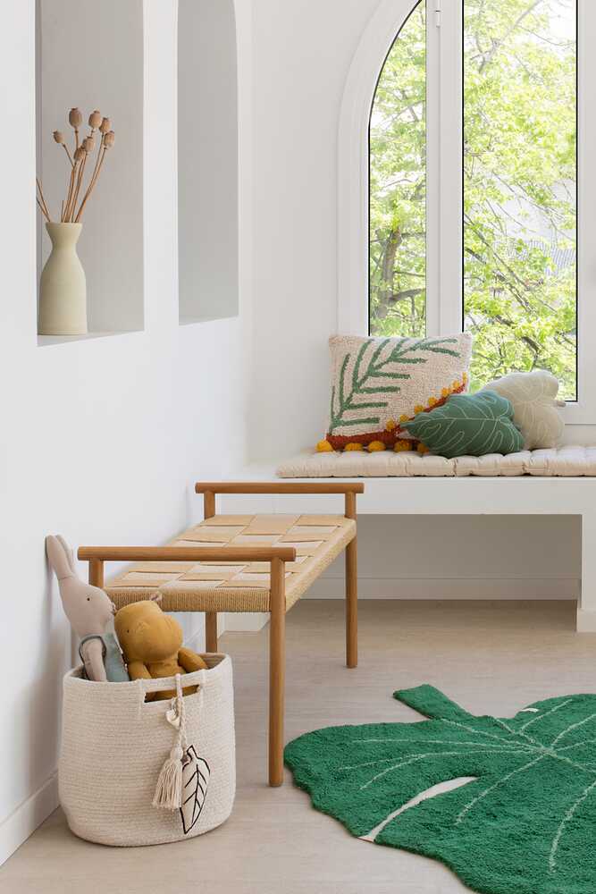 KNITTED CUSHION BABY LEAF、mySite、gigharbornorthrealestate