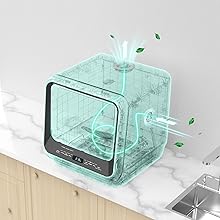 countertop dishwasher with fill tank mini portable countertop dishwasher