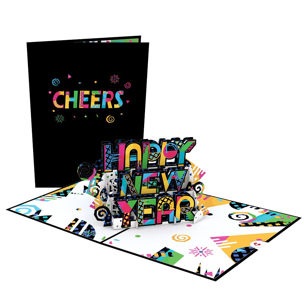 Happy New Year Pop-Up Card、mySite、solidvoid