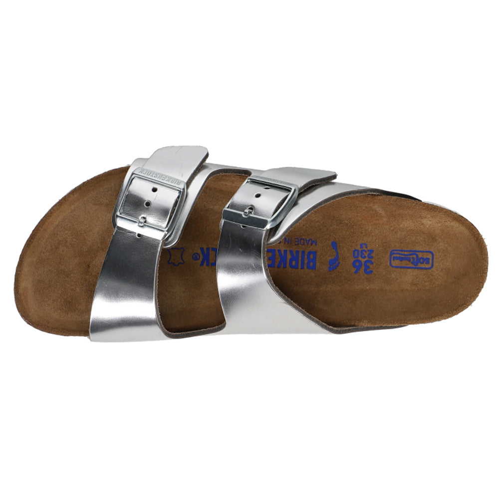 Arizona Metallic Leather Soft Footbed Sandals、mySite、gtrtttuynbv