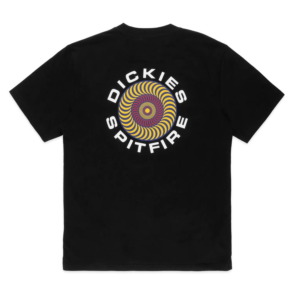  Dickies x Spitfire Kids T-shirt - Black、mySite、merchandisen
