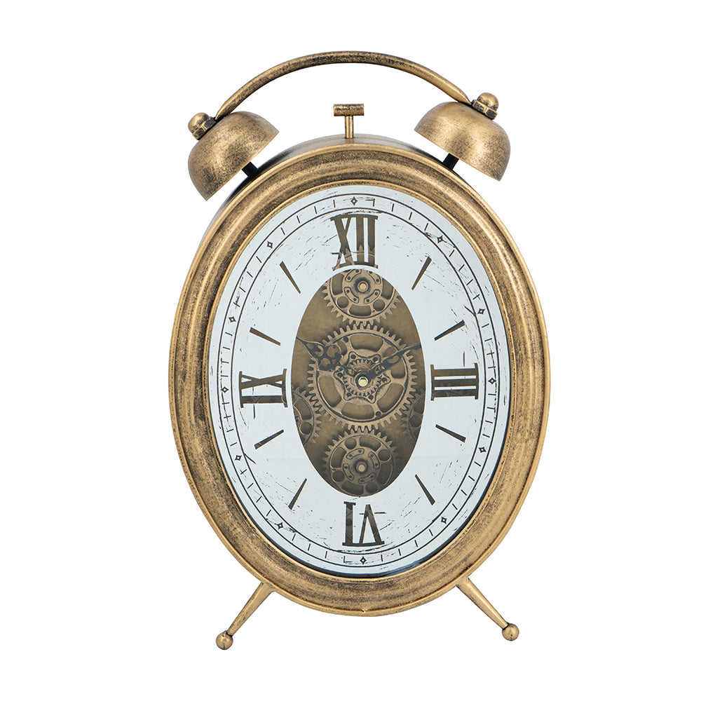  Vintage Inspired Table Gear Clock、mySite、elrpsem3k