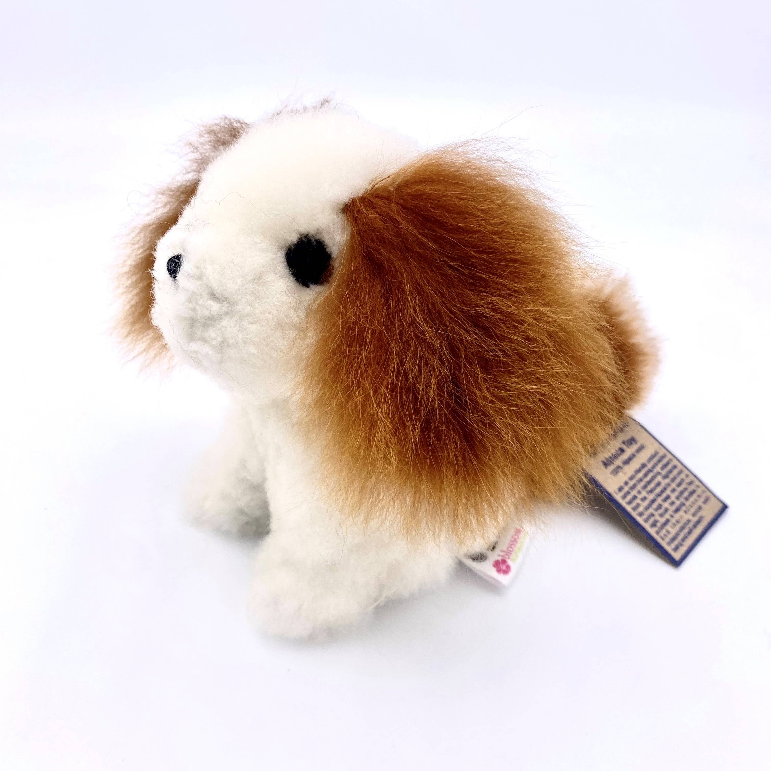 Little Pooch Handmade in Peru Alpaca Fur Toy、mySite、g9winljtr