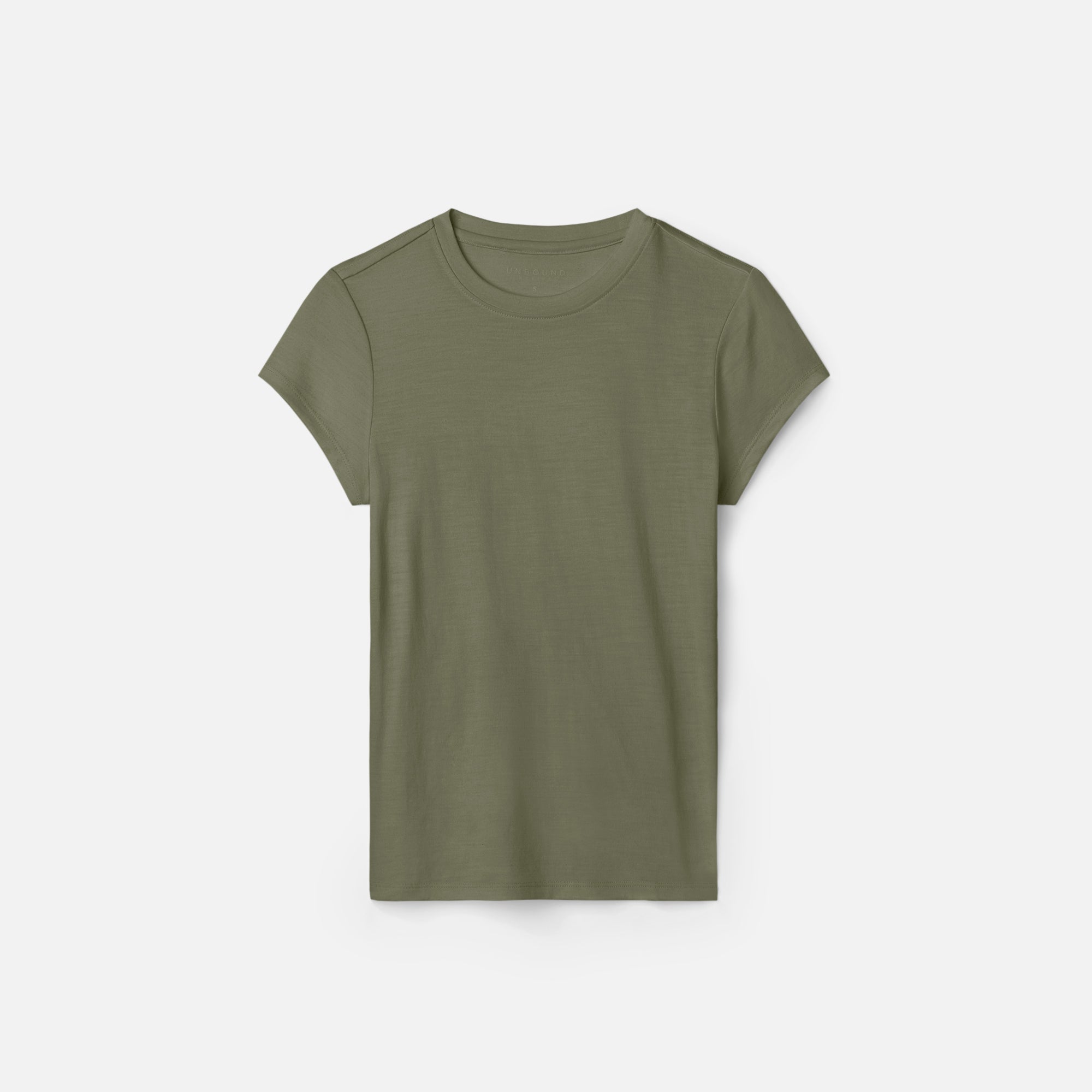 Women's Slim Merino Crew Neck T-Shirt、mySite、noshort