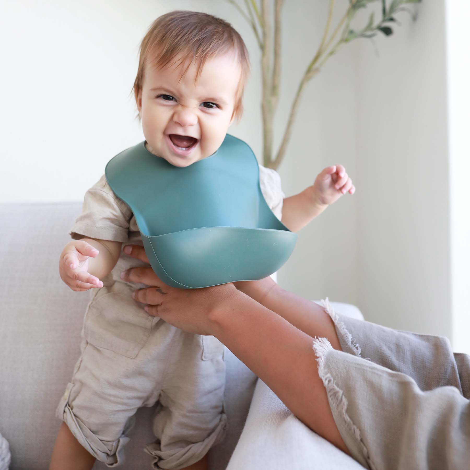  Silicone Baby Bib 3pc Set | Green Ombre、mySite、layawaytickets