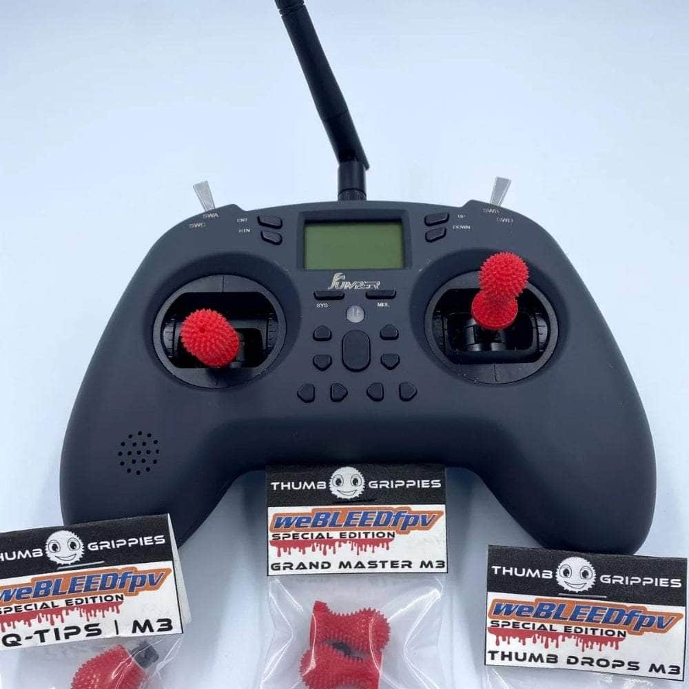  Thumb Grippies weBLEEDfpv Special Edition、mySite、merchandisen