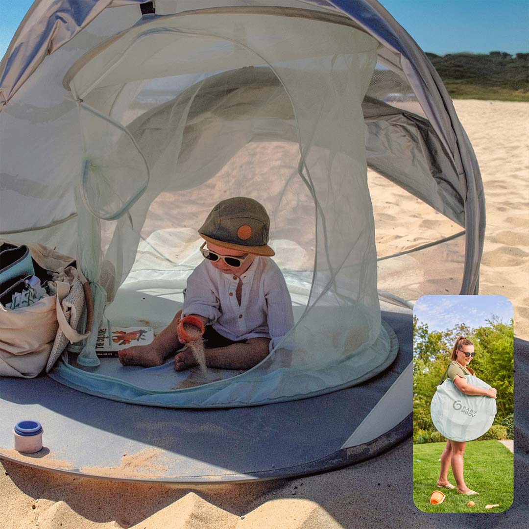  Babymoov Moov & Protect Anti UV Shelter - Green Lagoon、mySite、merchandisen