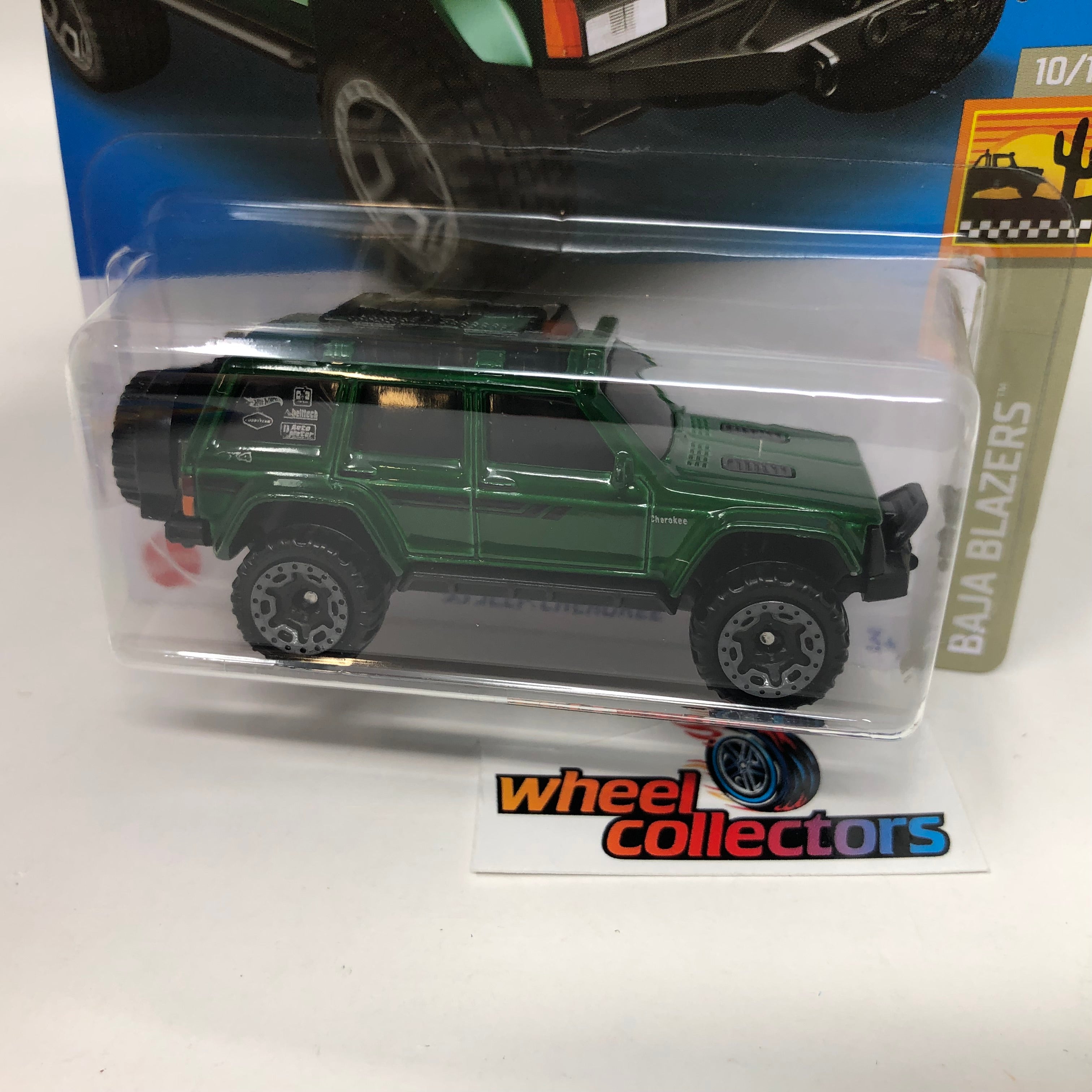 '95 Jeep Cherokee #150 * Green * 2022 Hot Wheels、mySite、hgirdovlk