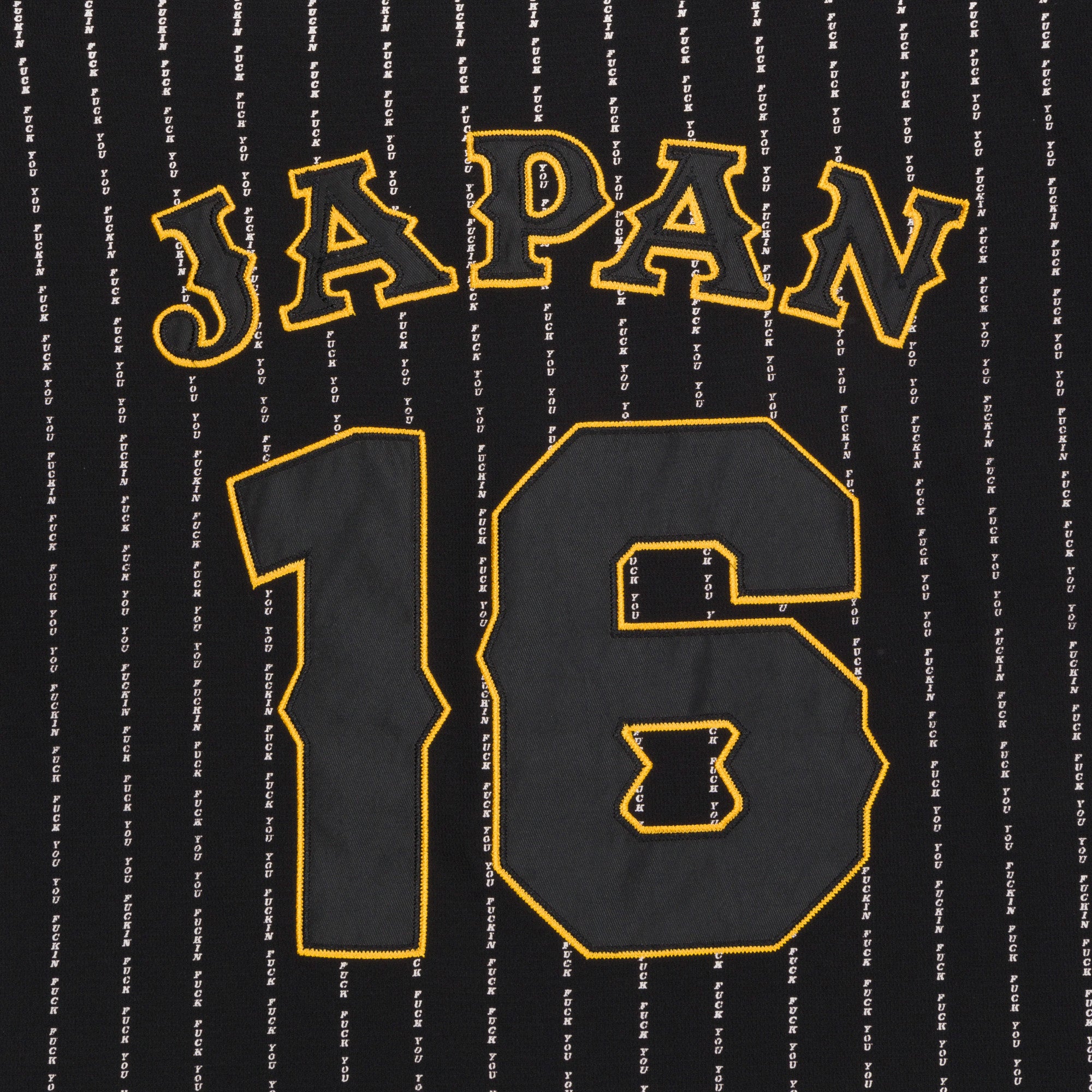  Ripndip JPN Baseball Jersey (Black)、mySite、merchandisen