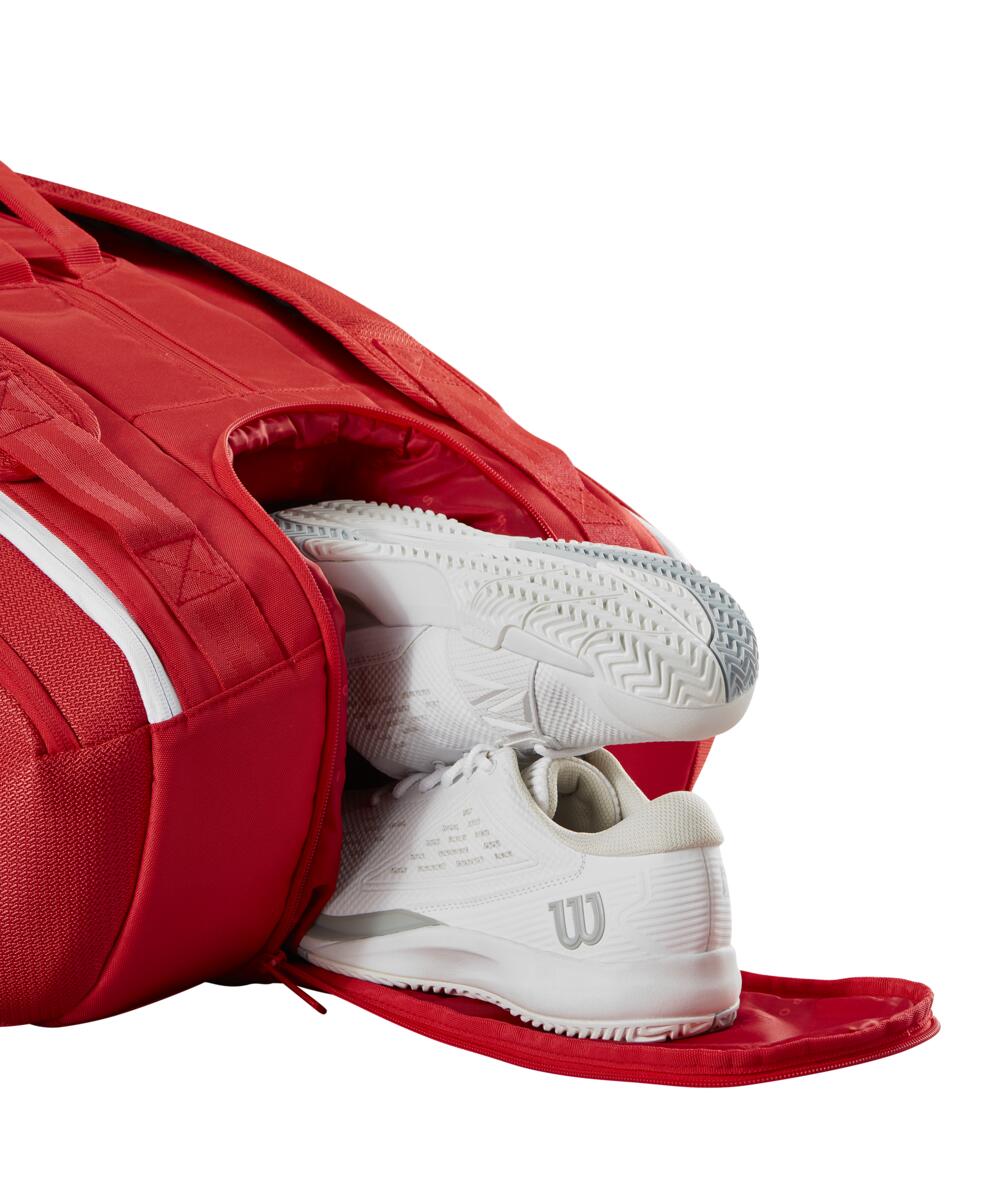 Wilson Super Tour 15 Pack 2025 Racquet Bag (Red)