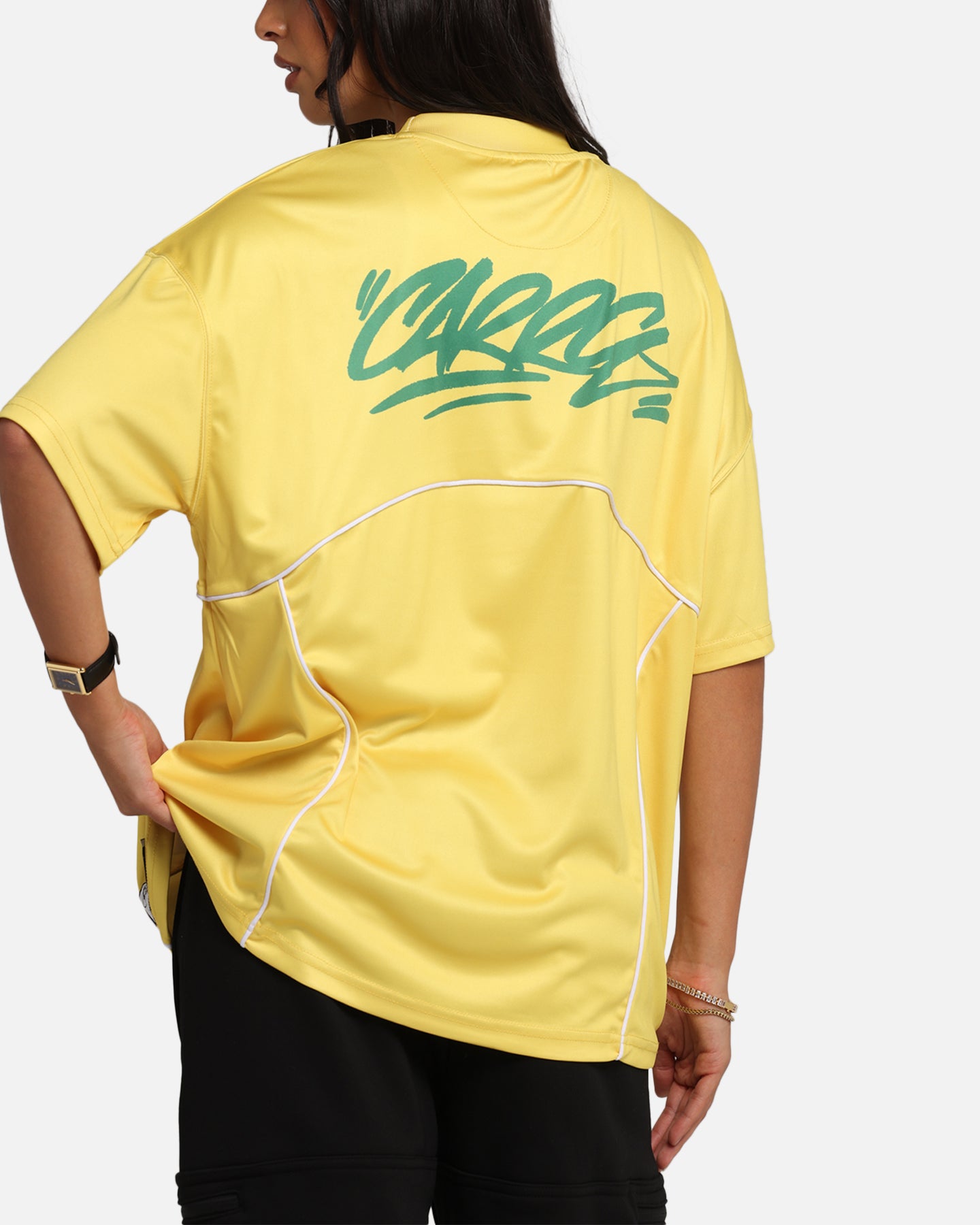 Carre Trainer T-Shirt Yellow/Green、mySite、zt4zffjzw