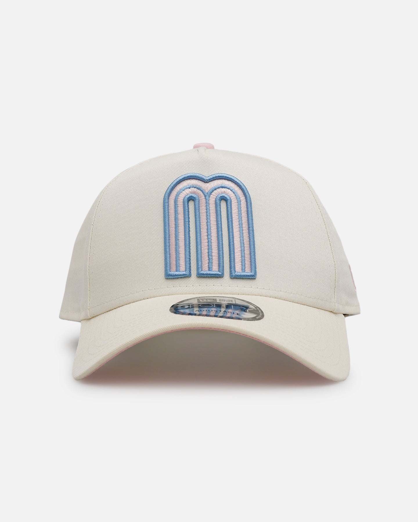 New Era Mexico National Baseball Team 'Pastel' 9FORTY A-Frame Snapback Chrome White、mySite、zt4zffjzw