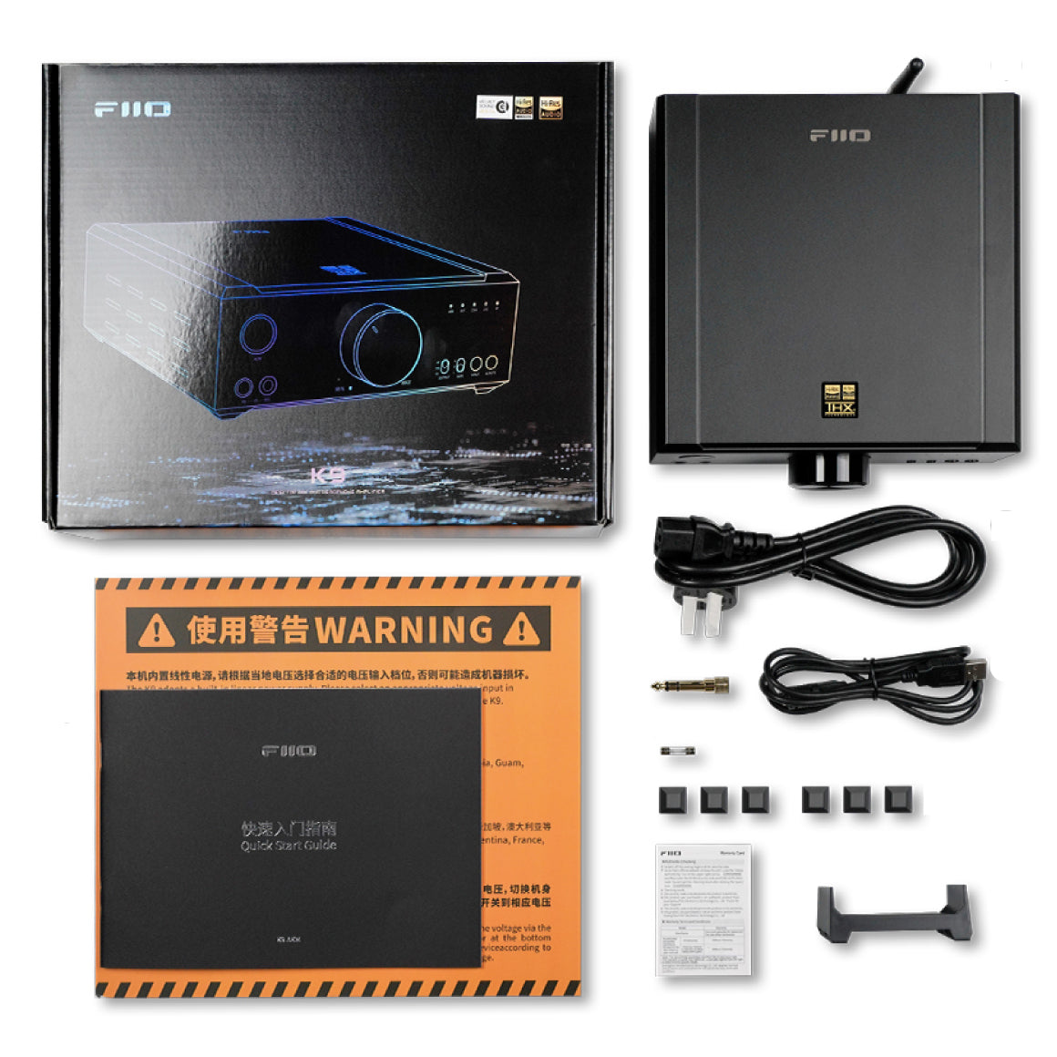  FiiO - K9 AKM、mySite、merchandisen