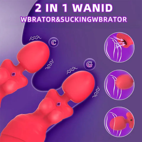 Luxury Clitoral Vibrator with Suction