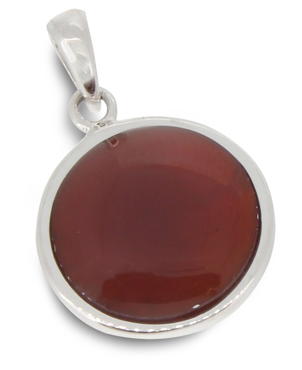 Courage Carnelian Sterling Silver Pendant、mySite、topwebapps