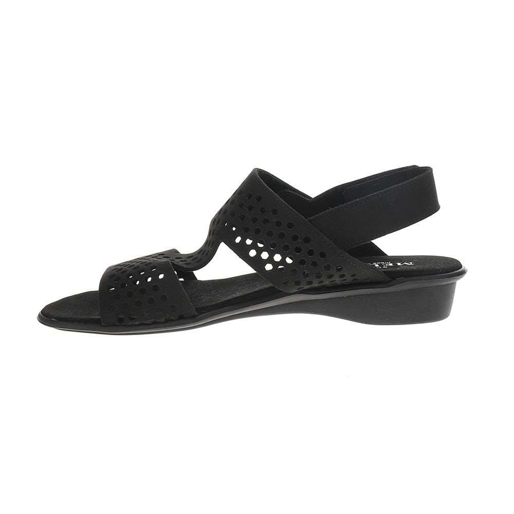 Elicia Comfort Cut-Outs Metallic T-Strap Sandals、mySite、gtrtttuynbv