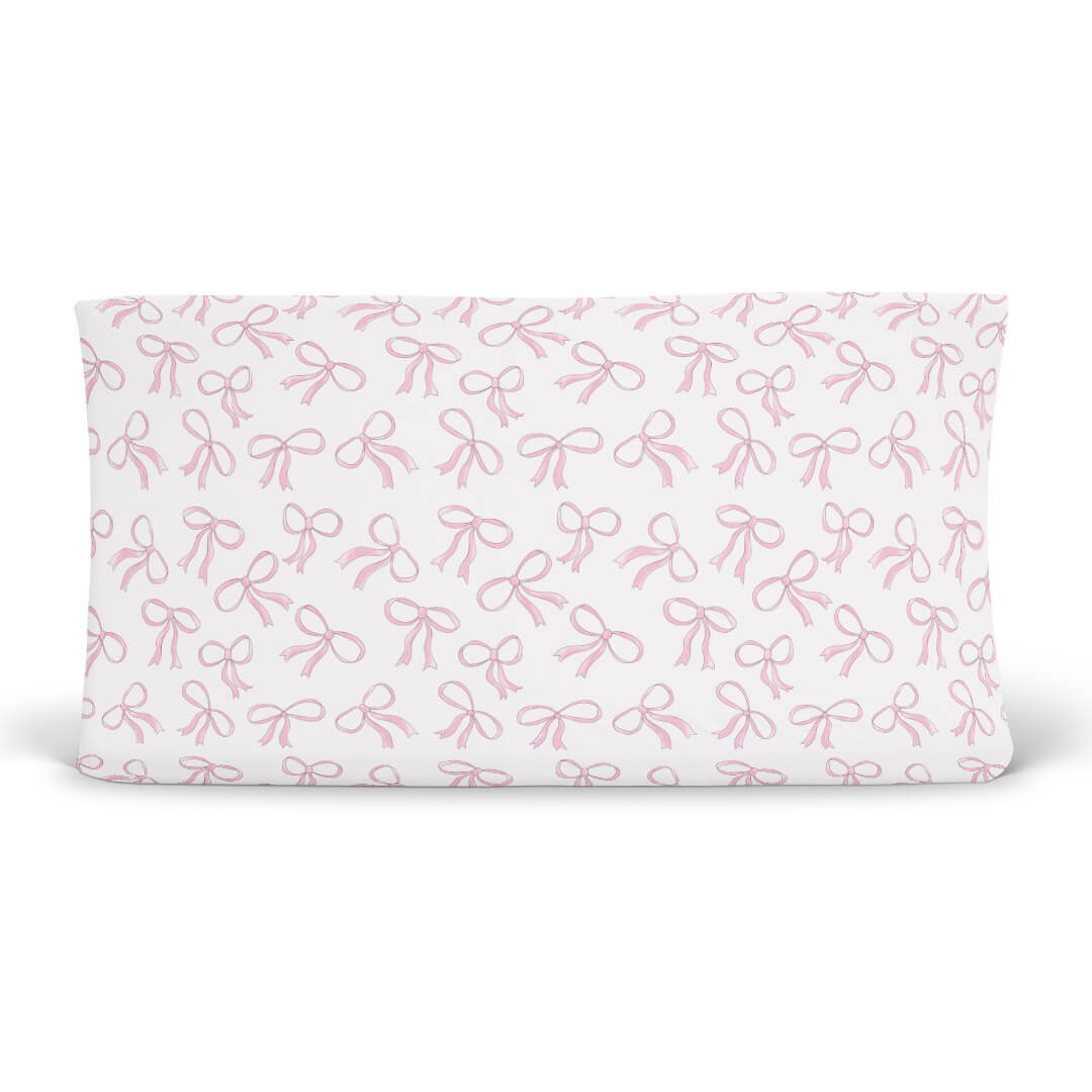  Blushing Bows Changing Pad Cover、mySite、layawaytickets