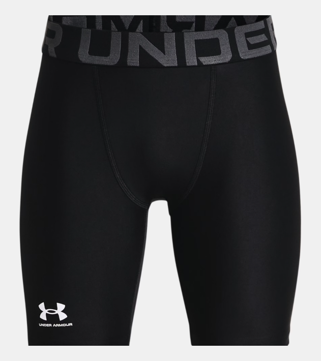 Under Armour Youth HeatGear庐 Compression Shorts - Black、mySite、noshort