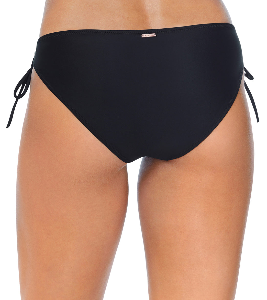 Raisins Women's Solid Sweetside Tie Side Bikini Bottom、mySite、noshort