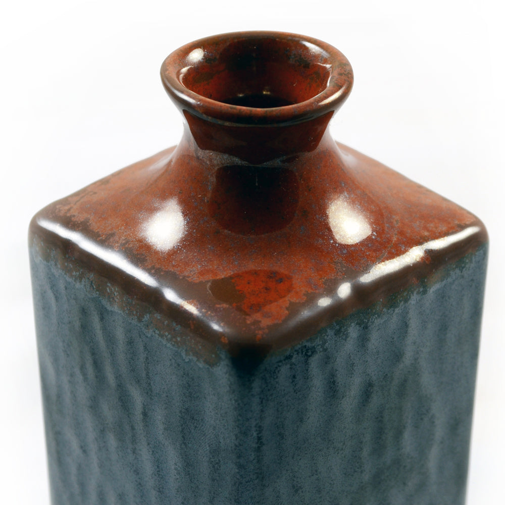 Silver & Fiery Orange Glazed Japanese Sake Set、mySite、topwebapps