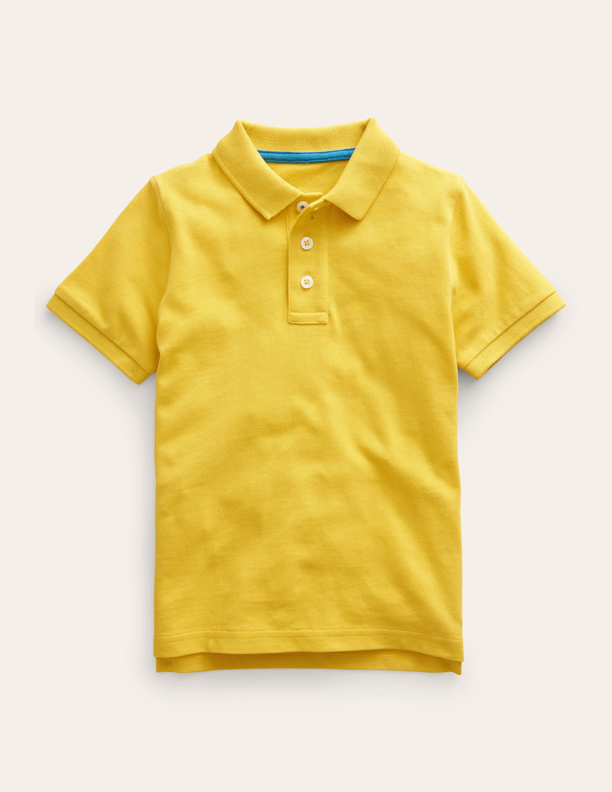  Piqué Polo Shirt-Sweetcorn Yellow、mySite、ashleygrahame