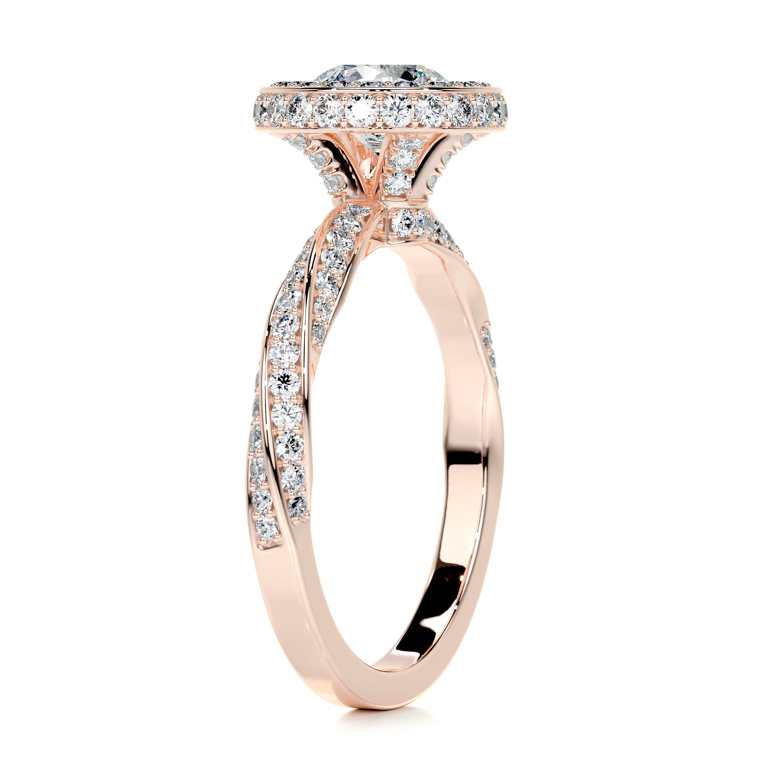 Sarina Diamond Engagement Ring -14K Rose Gold、mySite、hinf8tx79