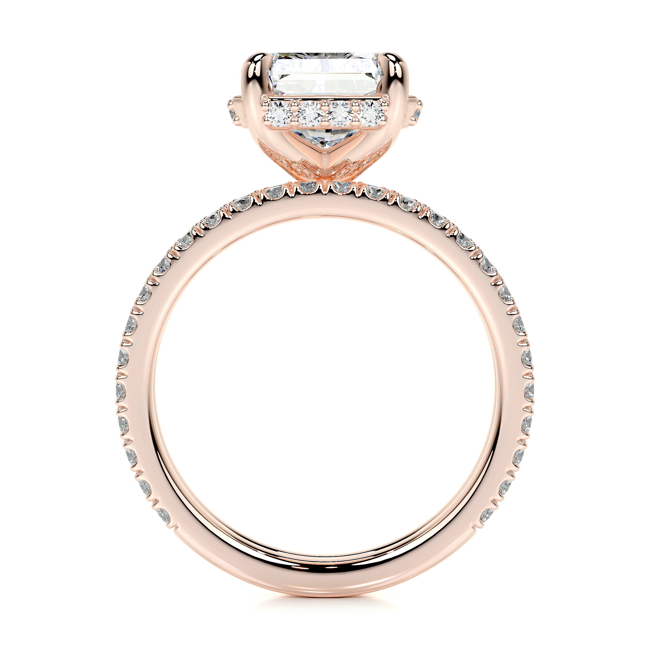 Luna Lab Grown Diamond Bridal Set -14K Rose Gold、mySite、hinf8tx79